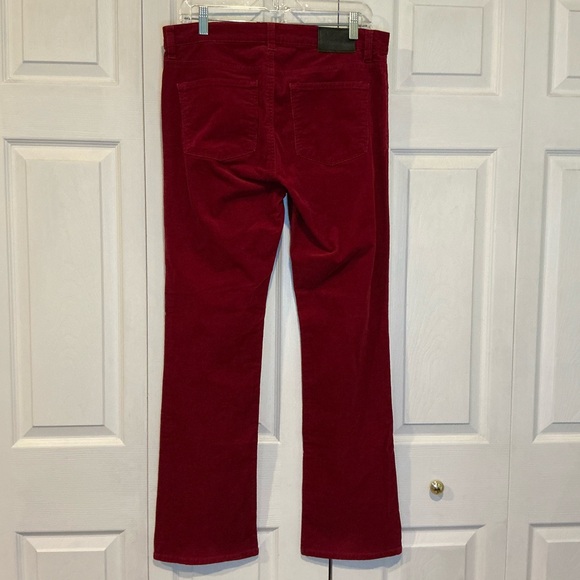 🐸🐸🐸 Ralph Lauren Red Corduroy Pants - Size 10 - Picture 4 of 7